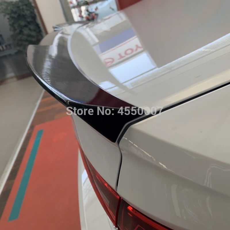 Для Volkswagen спойлер Jetta ABS Материал заднее крыло праймер задний спойлер для VW 19 Jetta спортивный спойлер