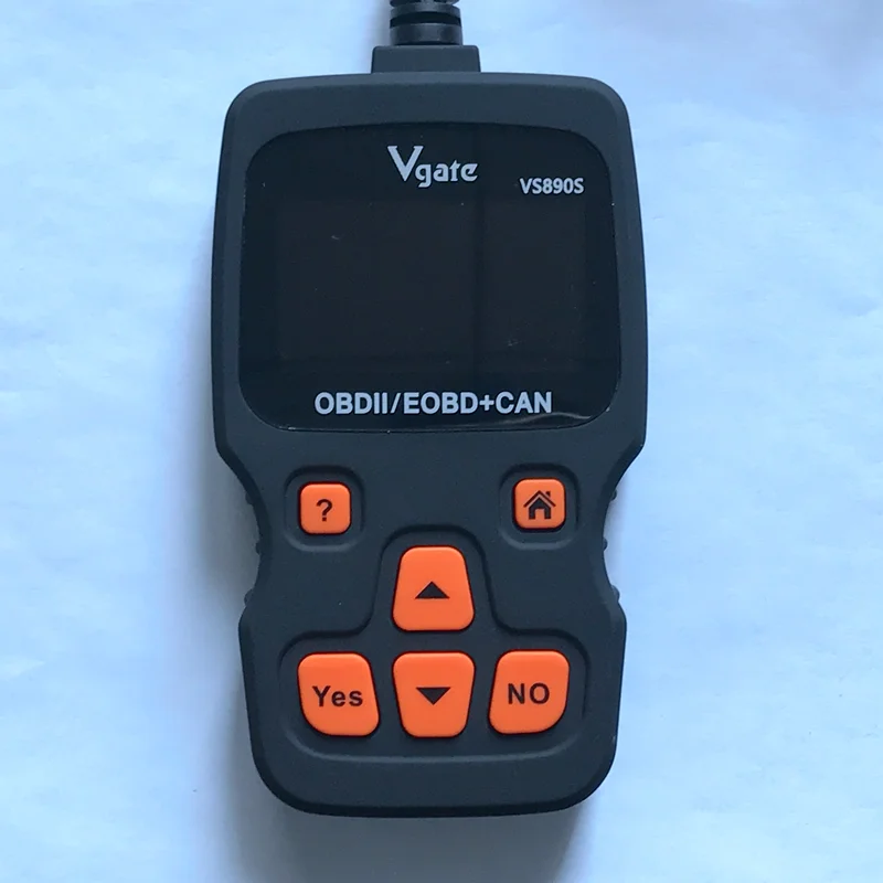 Считыватель кодов Vgate VS890S мини-сканер VS890 OBD2 EOBD CAN OBD II DTC Многоязычный ЖК-дисплей 2 4