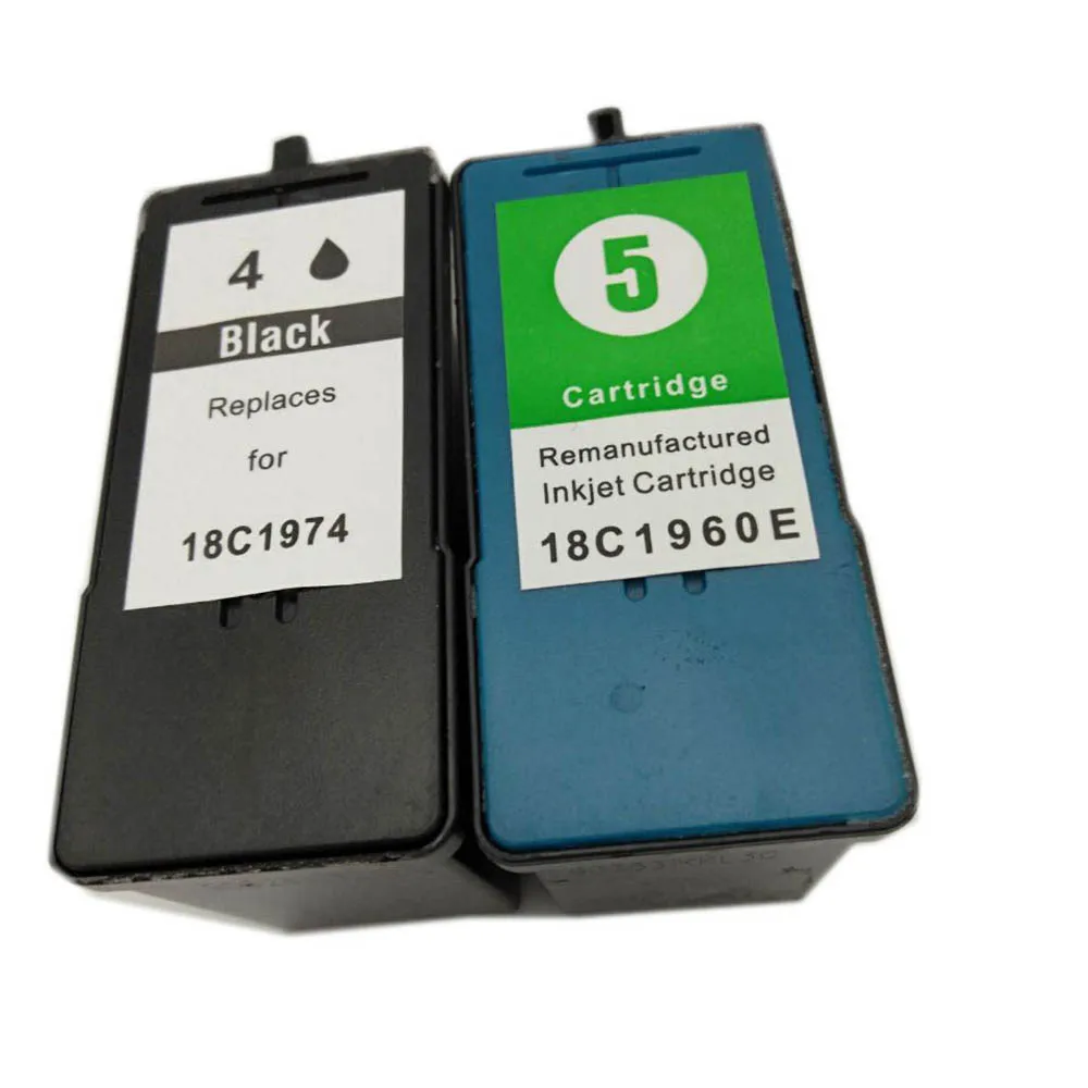 Vilaxh Восстановленный картридж для струйной печати для lexmark 4 5 чернильный картридж L4 L5 LM4 LM5 для X2690 X3690 X4690 X5690 X6690 Z2390 X2490