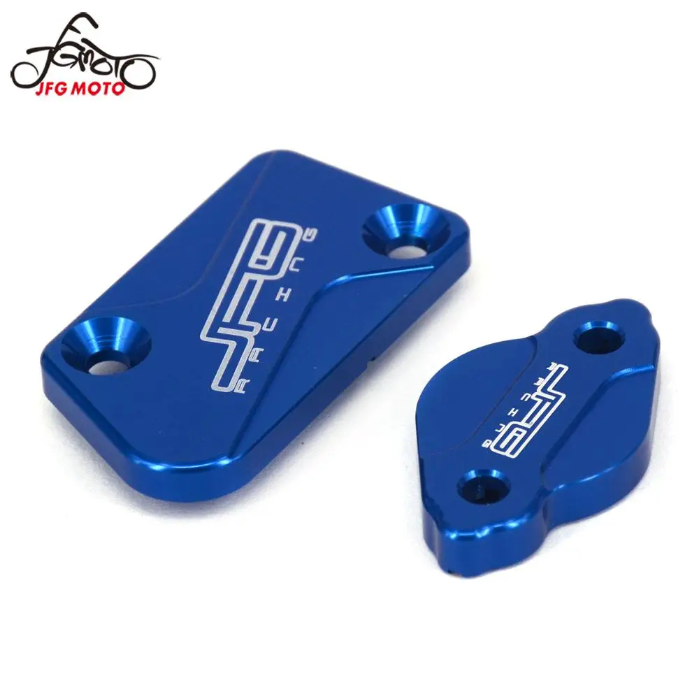 Motorcycle Rear Front Fluid Brake Reservoir Cap Cover For YAMAHA YZ125