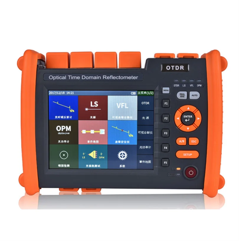 NK6000 OTDR 1310/1550nm 35/33dB с КПМ/школ/VFL/карта событий