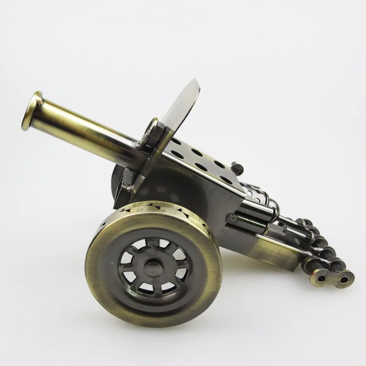 

1pcs Creative Simulation Cannon Model Metal Crafts Fashion Simple Home Decoration Supplies Classic Arms Miniatures