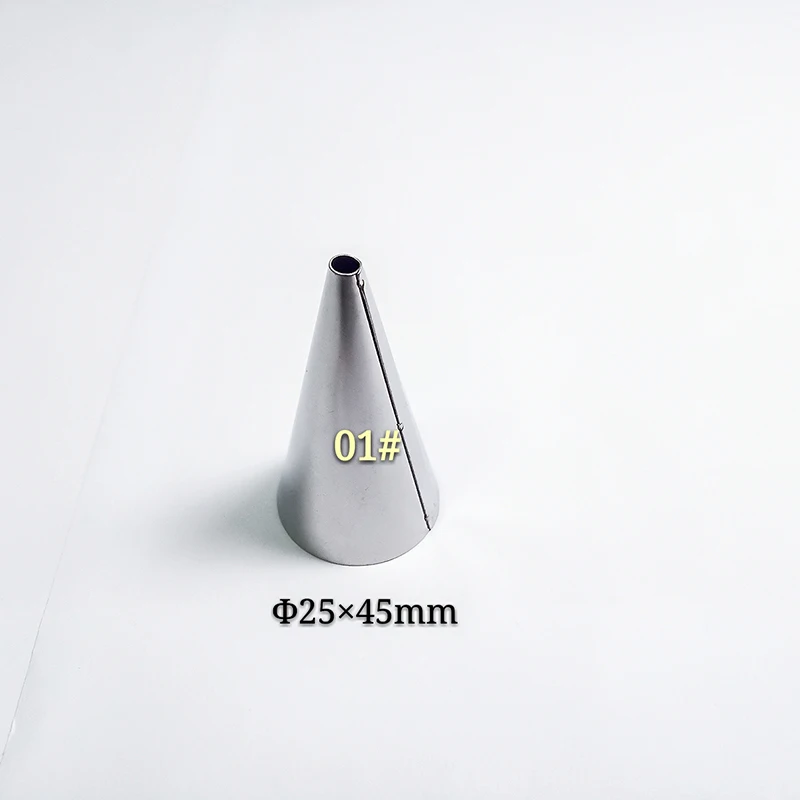 

1pc Large Size Stainless Steel Cream Nozzle Cake Decoration Tool Cupcake Cream Icing Piping Tool Nozzle Tips Kitchen Baking Tool