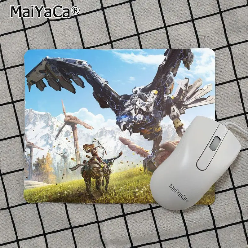 Maiya высокое качество Horizon Zero Dawn маленький коврик для мыши ПК компьютерный коврик Лидер продаж подставка под руку мышь