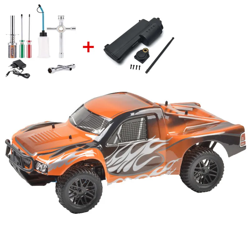 

HSP RACING RC CAR SCT DESTRIER 1/10 SCALE NITRO POWER SHORT COURSE TRUCK 18CXP ENGINE WATER PROOF READY TO RUN (ITEM NO. 94155)