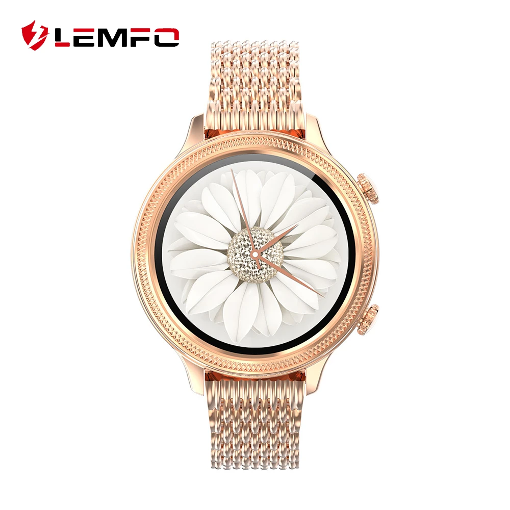 LEMFO LT06 Smart Watch Women Full Touch Screen 24 Hours Heart Rate Monitor  IP67 Waterproof Lady Smartwatch Multi Language|Smart Watches| - AliExpress
