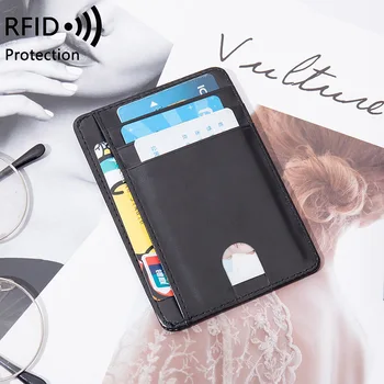 

High Quality Business Slim Card Holder Wallet Bank Credit Card Case ID Holders Women Card Holder porte carte