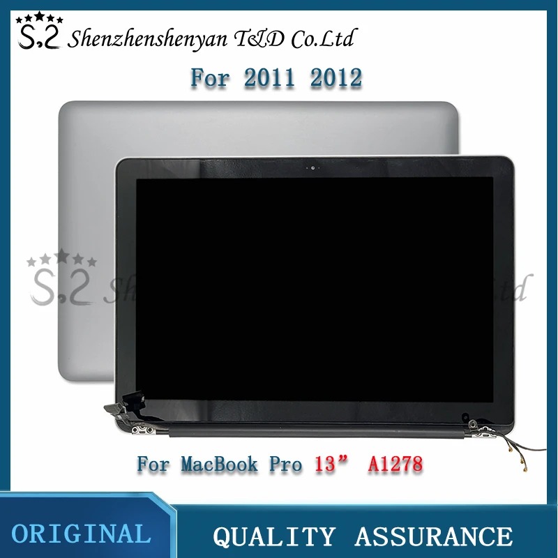 

New Laptop LCD A1278 for Macbook Pro Unibody 13 "A1278 Full Complete LCD LED Display Screen 661- 5868 661-6594 ​​2011 2012