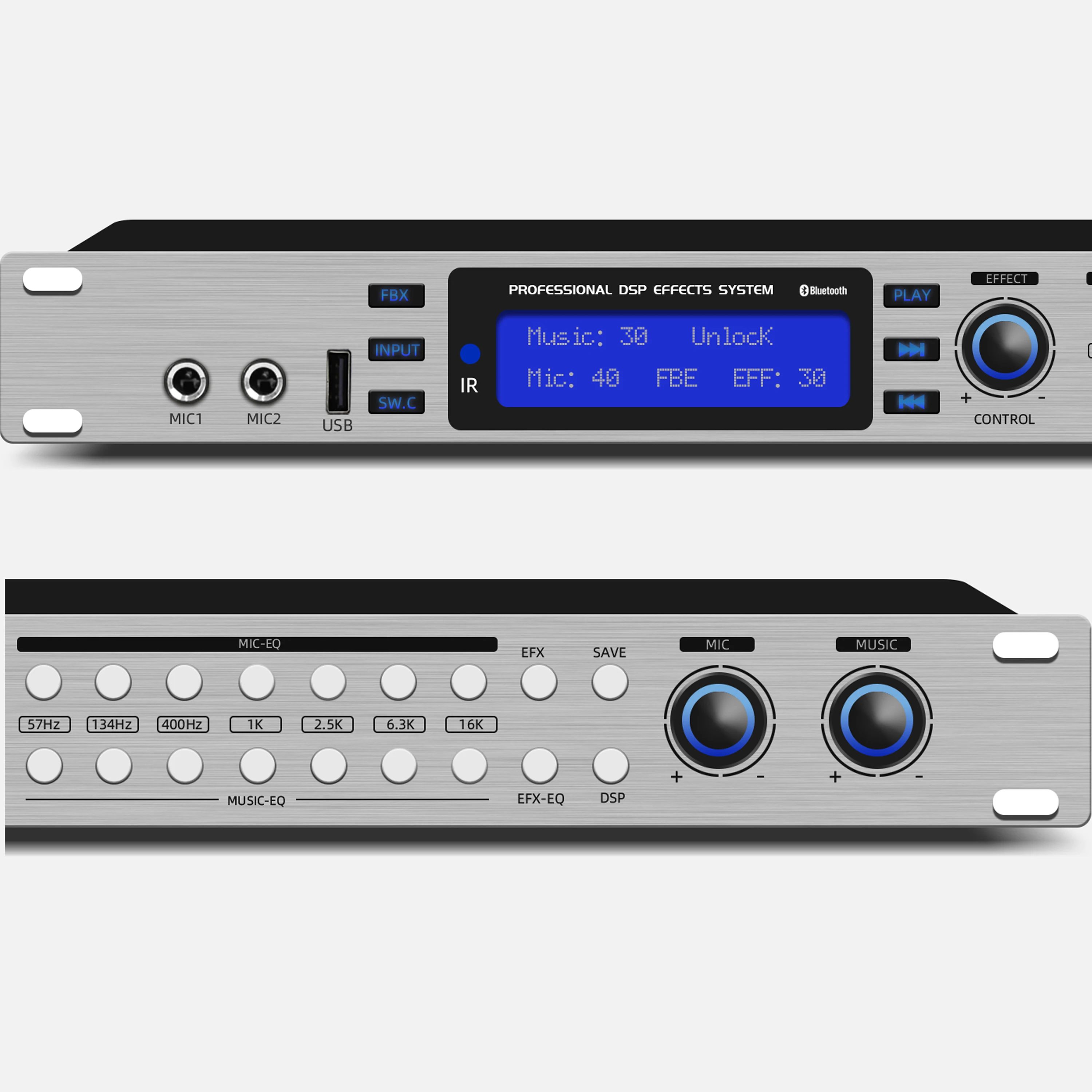 Brand New 6 Channel Audio Mixer Sound Mixing