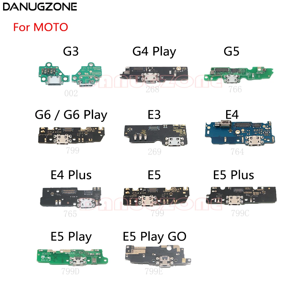 USB зарядная док станция с разъемом разъем для порта плата гибкий кабель Motorola MOTO E4