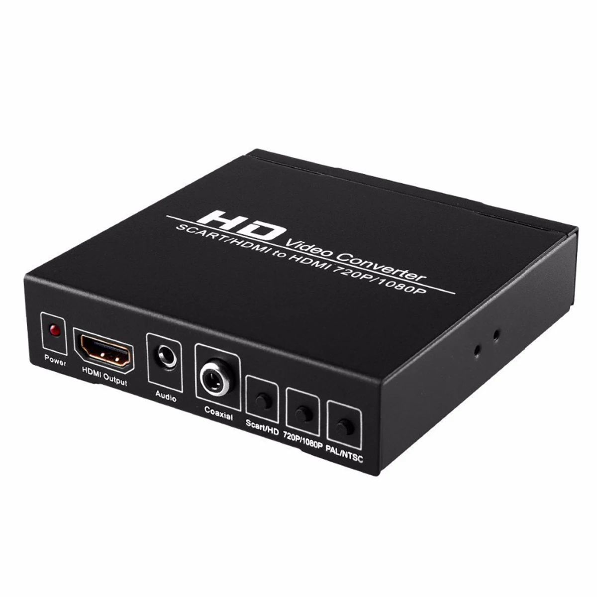  HD 1080P SCART HDMI A HDMI Convertitore Audio da 3.5mm di Uscita Coassiale Digitale Convertitori Vi