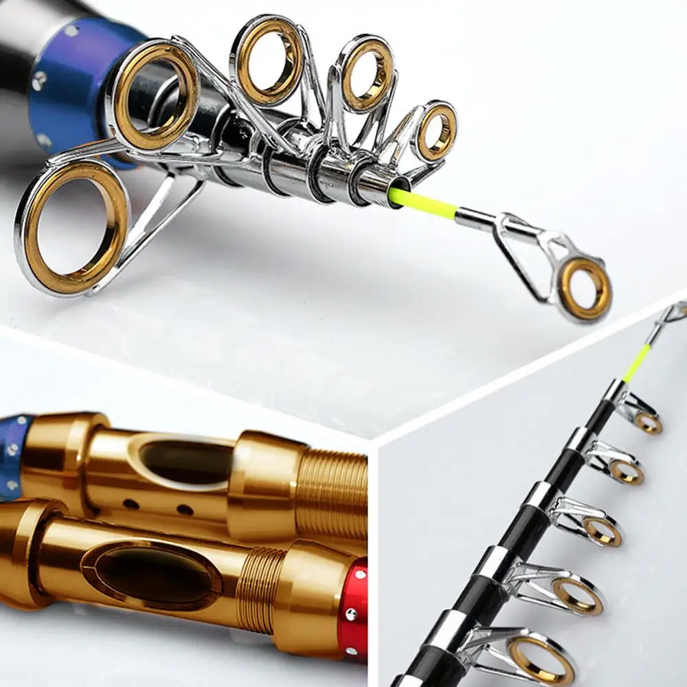 Новинка Высококачественная телескопическая удочка из углеродного волокна