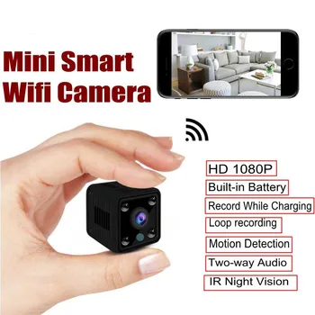 

HD 1080P Two-way Audio Super Mini Camera TV04 Loop Recording Smart Home Security Monitor Motion Detection Magnet Body Camera