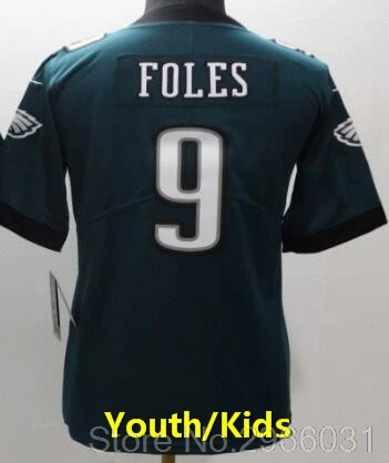 for kids youth Philadelphia Качественные Детские Молодежные 36 Jay Ajayi 17 Alshon Jeffery 20 Brian davkins 27 Malcolm Jenkins 56 Chris Long jersey - Цвет: for kids youth