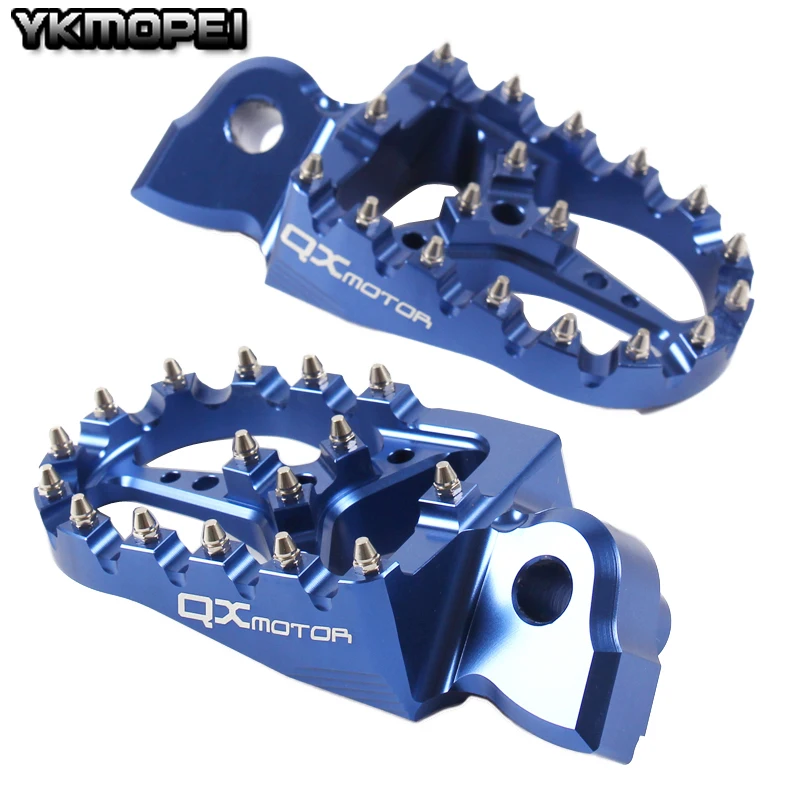 CNC Заготовка MX подножки педали для YZ85; YZ125/250 YZF250/400/426/450 YZ250X YZ250FX YZ450FX WRF250/400 Байк