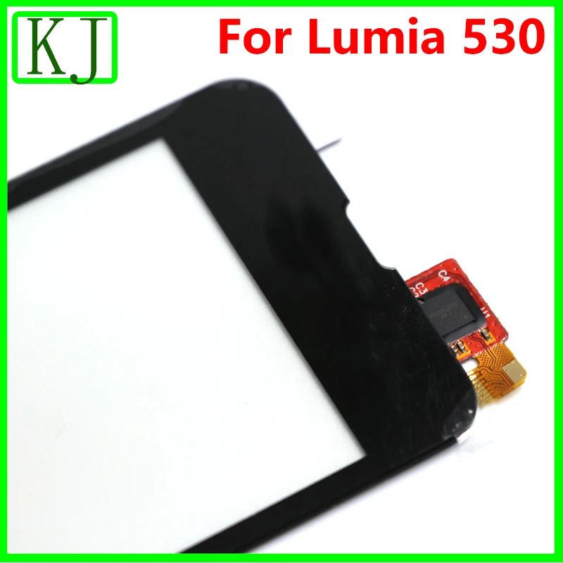 Для Nokia microsoft Lumia 530 N530 сенсорный экран дигитайзер сенсор внешнее Переднее стекло для 530 сенсорная панель