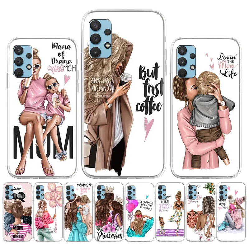 Soft TPU Case For Xiaomi Redmi Note 9 Pro Trend Mom Case Anti-dirty Funda Capas For Xiaomi Redmi 9C NFC 9A Note 9S 9T Back Cover