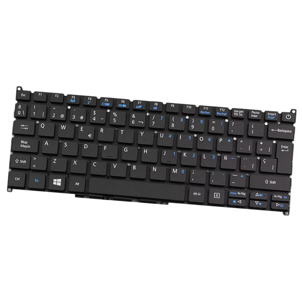 Replacement Keyboard Spanish Layout for ACER Aspire ES1-132 ES1-132-C37M C9N8 Laptop Keyboard Spain Standard