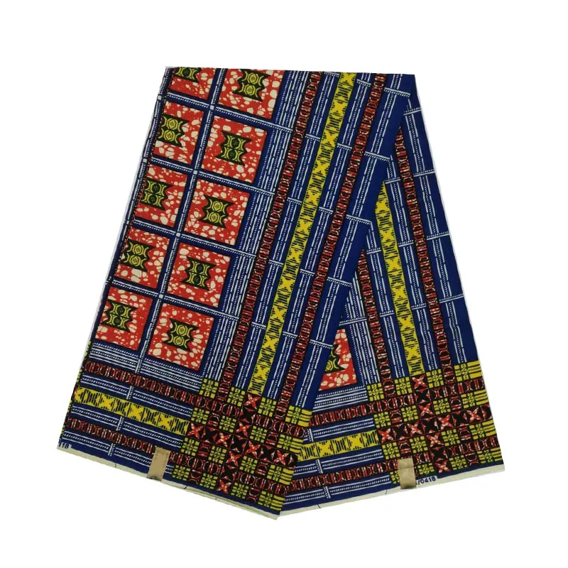 Последняя дизайнерская африканская батиковая набивка из ткани голландский блок мягкое дышащее женское платье ткань воск V-L 636