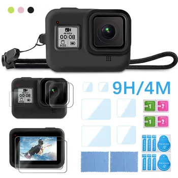 

Silicone case suitable for the silicone protective sleeve and screen protector that the GoPro hero 8 black sports camera