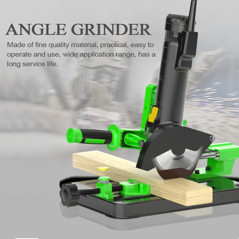 Fixed Universal Bracket Polishing Machine Conversion Cutting Table Saw Desktop Pull Rod Stand for 100 125 Angle Grinder | Инструменты