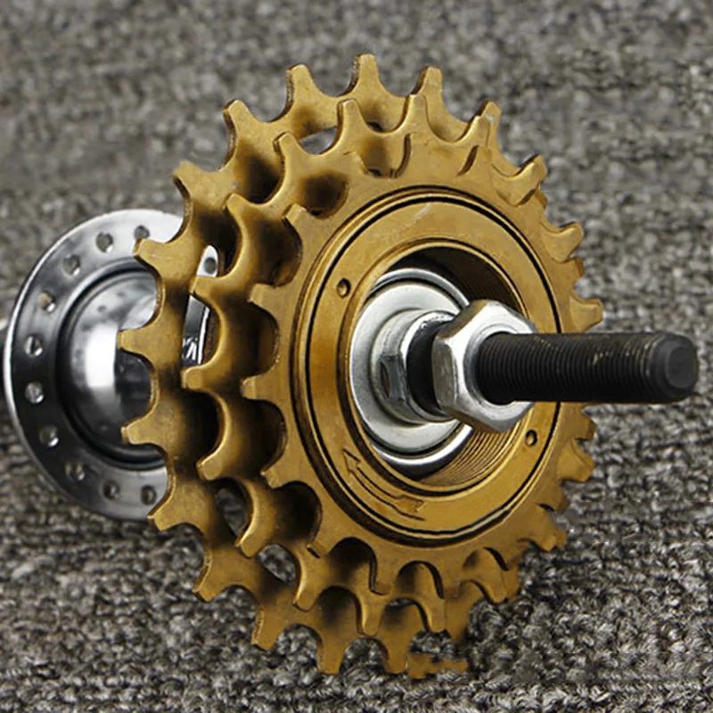 

16T-19T-22T Bike Flywheel Steel Three-speed 230g Freewheel Bicycle Parts Attachment Accessories Cycling