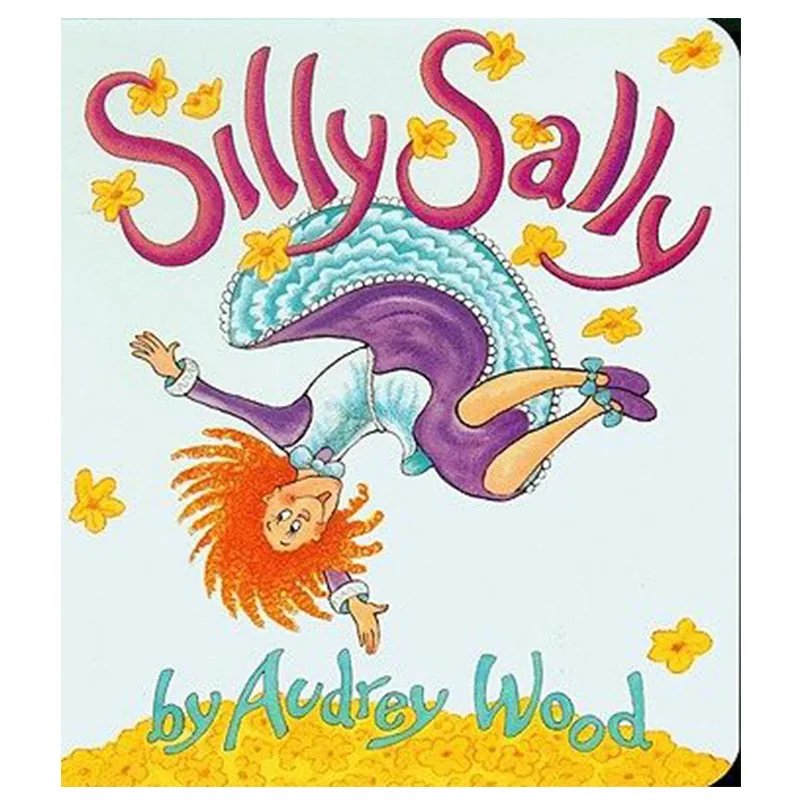 Обучающая книга Silly Sally By Одри Вуд на английском языке карта для обучения детей