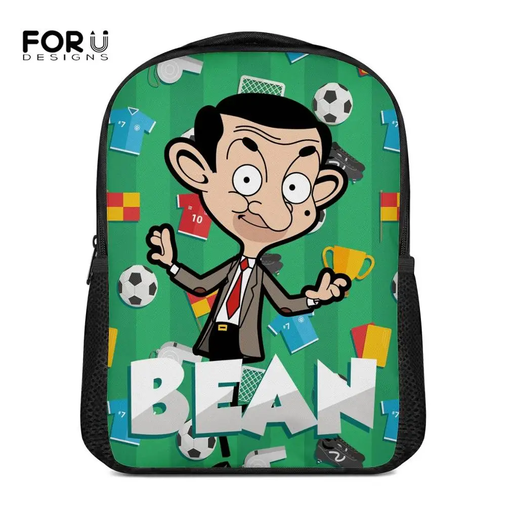 Рюкзак для детей дошкольного возраста FORUDESIGNS с мультяшным мишкой Mr Bean сумки