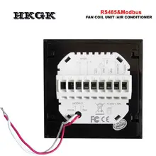 RS485 пропорциональный клапан 0-10V signaal управление 2 трубы охлаждения отопления кондиционер тип вентилятора катушки блок термостат