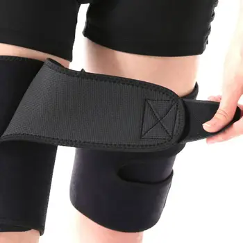

2Pcs/set High Quality Polyester Thigh Wraps Practical Breathable Elastic Thermal Leg Protective Cover Bandage Brace Protector