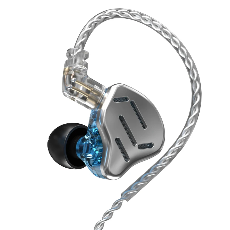 KZ ZAX 1DD+7BA Hybrid Driver HiFi In-ear Earphones