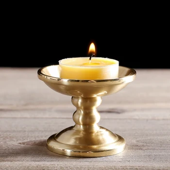 

Gold Iron Luxury Candle Holder Centerpiece Stand Romantic Dinner Candle Holder Modern Candelabro Vela Metal Candlestick KK60ZT