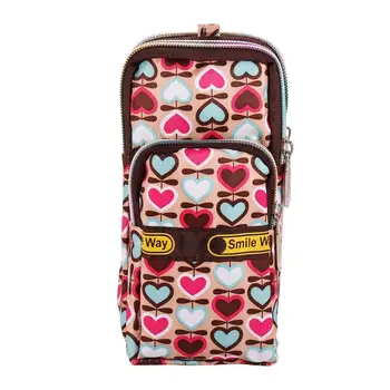

Women Sport Arm Bag Running Wallet Purse Waterproof Nylon Multifunctional Phone Pouch Elastic Band Zipper Outdoor Run Pack