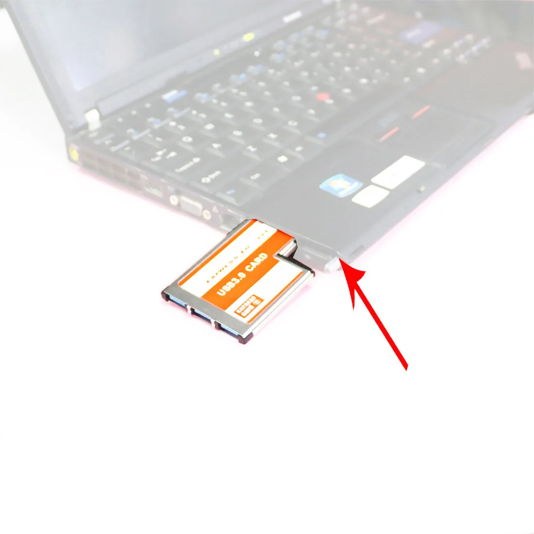 3 порта USB 0 на экспресс карту 54 мм карта скрытый внутри USB3.0 Расширенный адаптер