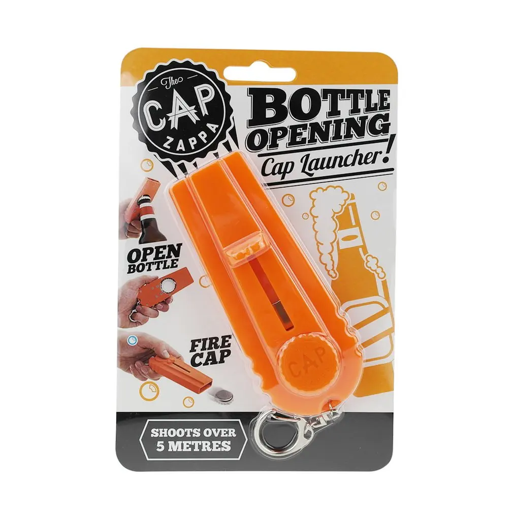 

Compact Size Flying Cap Zappa Beer Drink Bottle Opener Opening Cap Launcher Top Shooter Home Kichen Cooking Tool