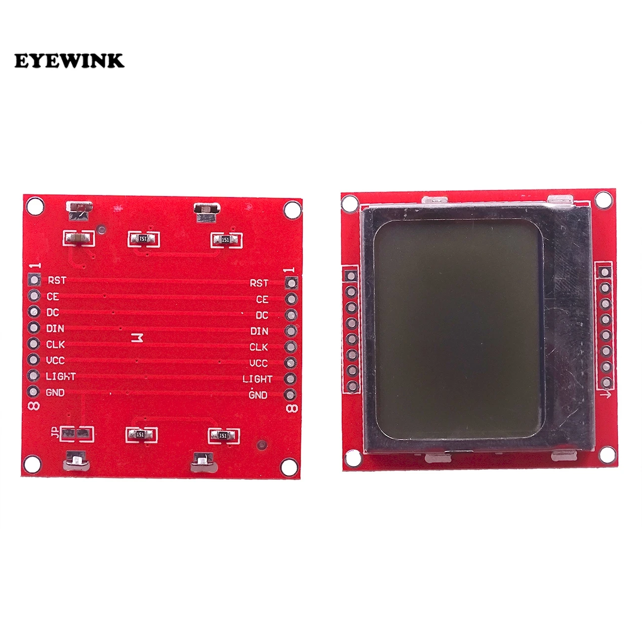 Умная электроника LCD модуль Дисплей монитор белый устройство подсветки PCB 84*48 84x84 Nokia 5110 Экран для Arduino