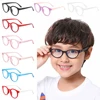 Kids Anti-blue Light Glasses Children Boys Girls Round Ultra Light Frame Glasses Computer Protection Anti-fatigue Eyeglasses ► Photo 1/6