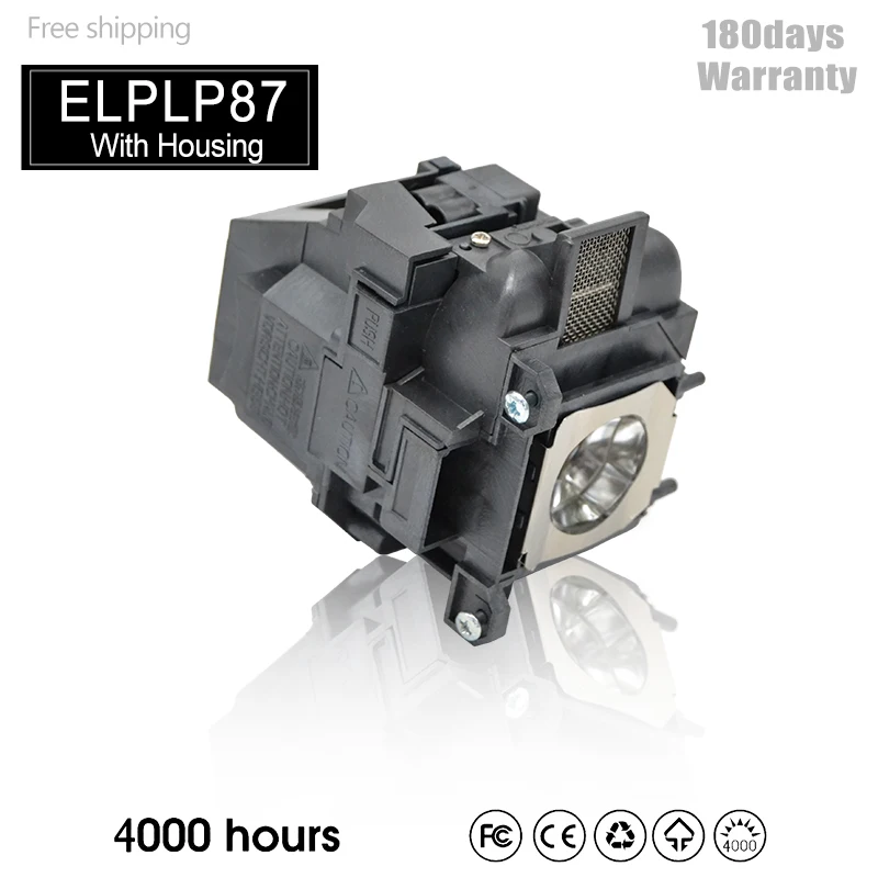 Бесплатная доставка прожекторная лампа ELPLP87 V13H010L87 PowerLite HC 2000 / 2030 725HD с корпусом |