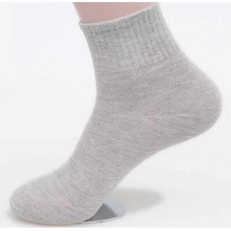 fuzzy socks for women 10Pcs/5Pair Unisex Socks Women Men Black White Gray Ankle Socks Female Male Solid Color Socks High Quality Cotton Short Socks knee high socks