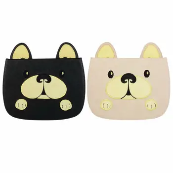 

Embroidered dog PU leather cover tablet computer bracket for Apple iPad 4 9.7 2018 air 2 3 Pro 11 10.5 MINI 4 5 flip cartoon pro