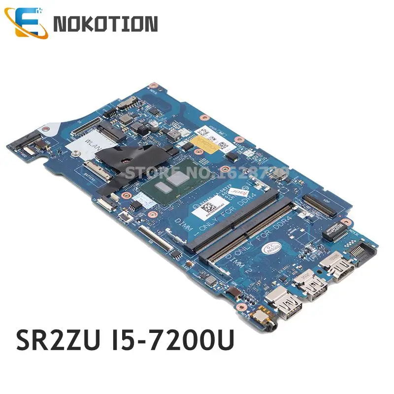 NOKOTION BKD40 LA-D822P CN-0T09P5 0T09P5 CN-06NY5G Main board for Dell
Vostro 5468 5568 laptop motherboard SR2ZU I5-7200U DDR4