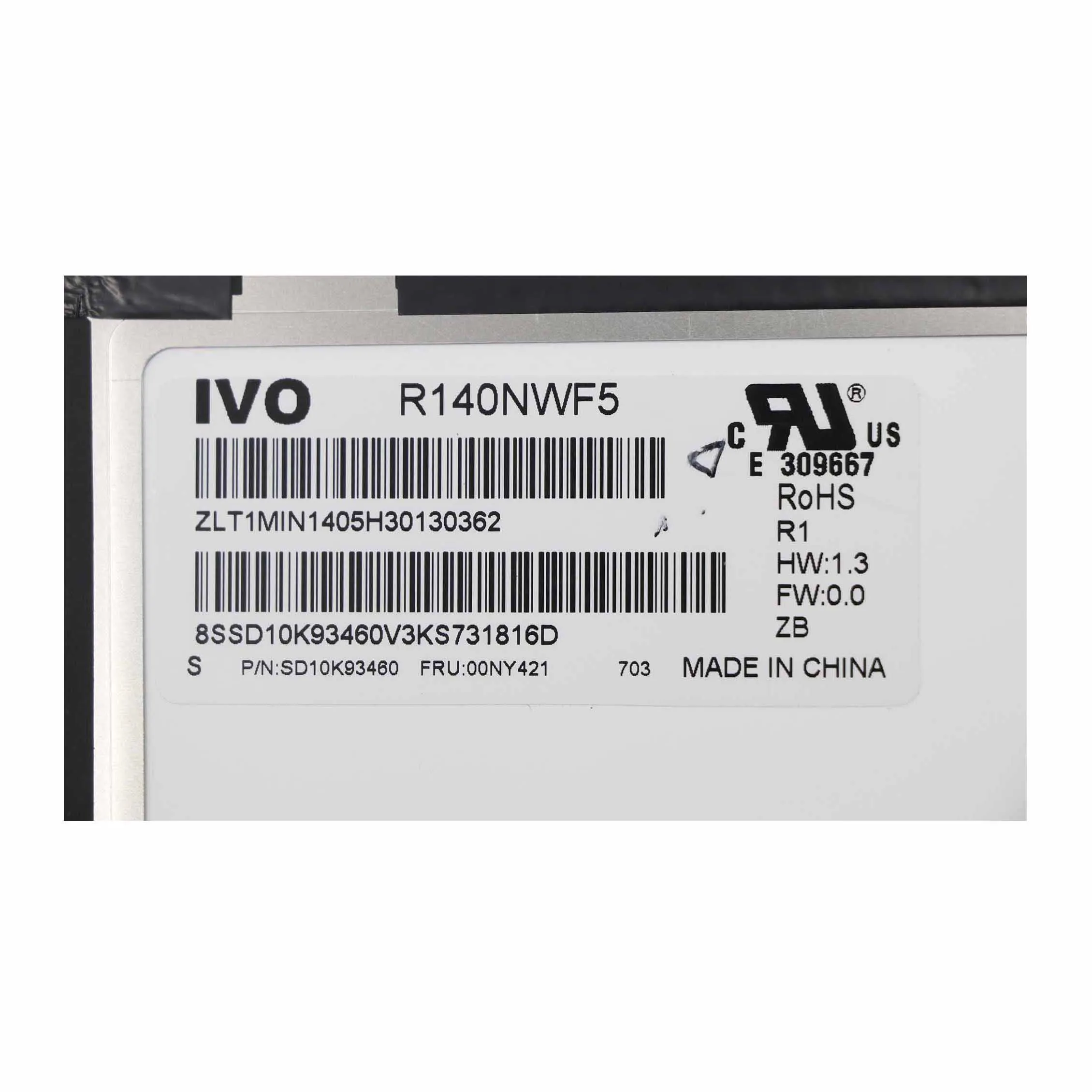 B140HAK01.0 01YN116 01LW092 02DA375 для ThinkPad T470s Lenovo Touch IPS LCD 00NY686 R140NWF5 R1 R6 01YU641 NV140FHM T00 01LW093|ЖК-экран