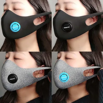 

Anti Dust Mask PM2.5 Activated Carbon Filter Face Mouth Masks Reusable Mouth Cover Men Women