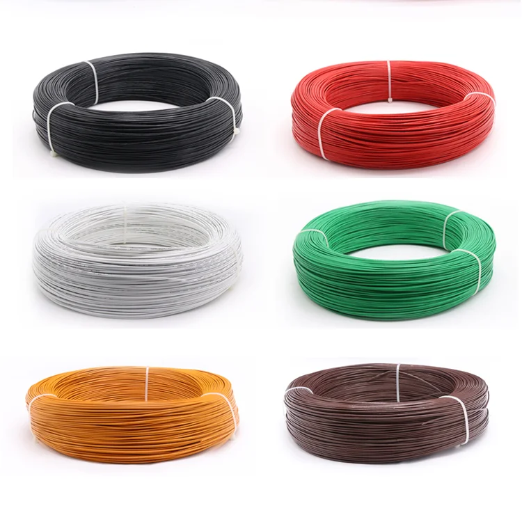 UL1332 24AWGPlastic изолированный провод 0 22mm квадратной формы из бескислородной меди