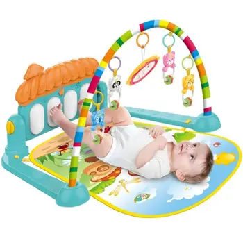 

3 in 1 Tollder Musical Gym Play Mat Lay & Play Fitness Fun Piano Kid Boy Girl