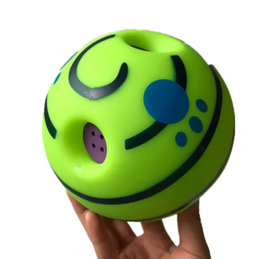 Wobble Wag Giggle Ball Interactive Dog Toy Pet Puppy Chew Toys Funny Sounds Dog Play Ball Training Sport Pet Toys