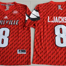 Новейшая, Высококачественная Мужская футболка Louisville Cardinal Lamar Johnson