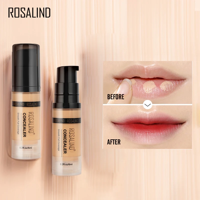 Корректор для консилера ROSALIND 6 мл видов цветов полное покрытие длительное