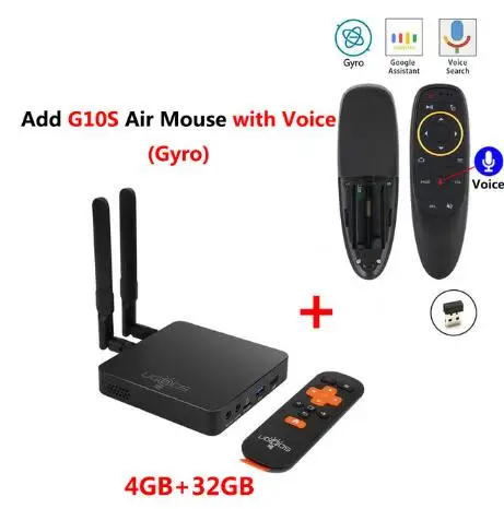

UGOOS AM6 PRO Amlogic S922X Quad-Core Android 9.0 Smart Tv Box DDR4 4GB32GB 2.4G 5G Wifi BT5.0 1000M Set Top Box 4k Media Player