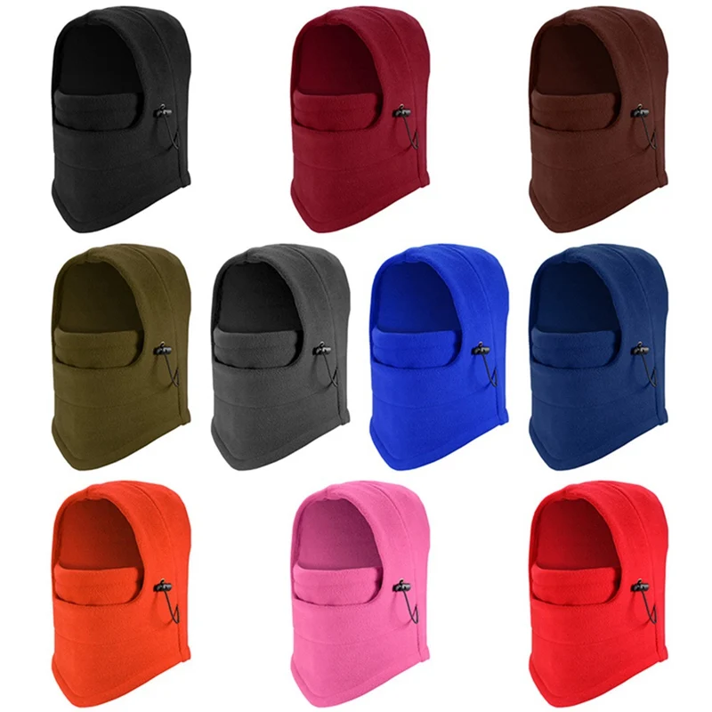 Зимняя теплая Балаклава, шапка Gorro, головные уборы для мужчин и женщин, шапка с капюшоном, шарф, шарф, теплая флисовая маска с черепом, лыжная маска, шапочки